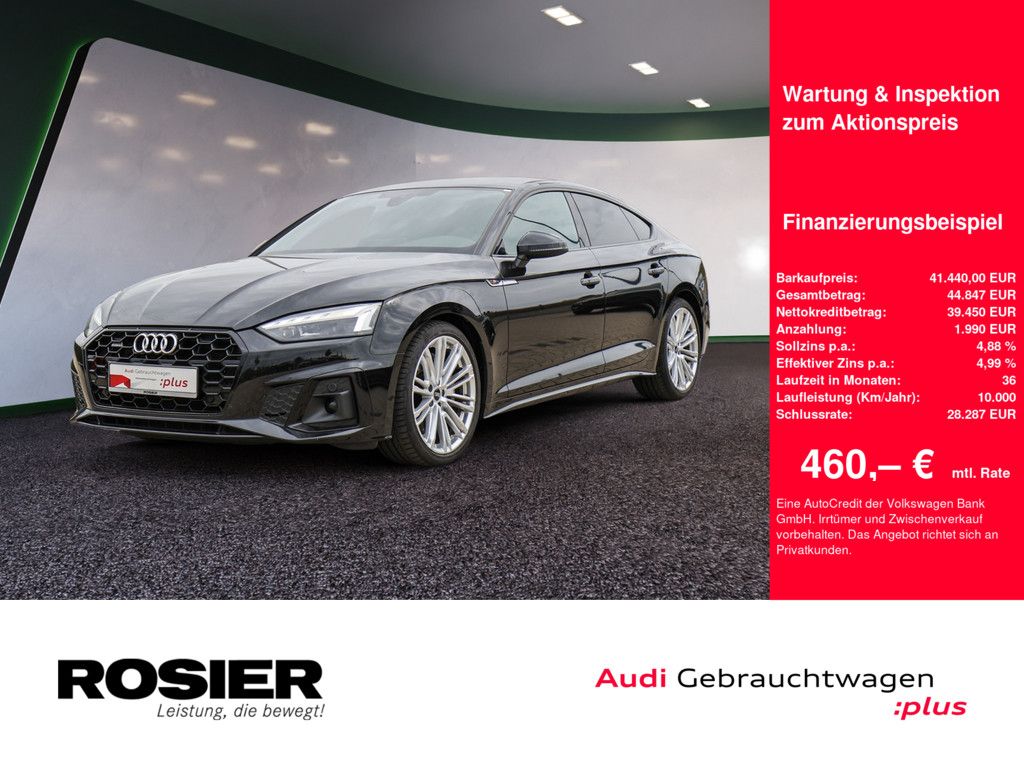 Audi A5 Sportback S line 50 TDI quattro ACC NAVI SHZ