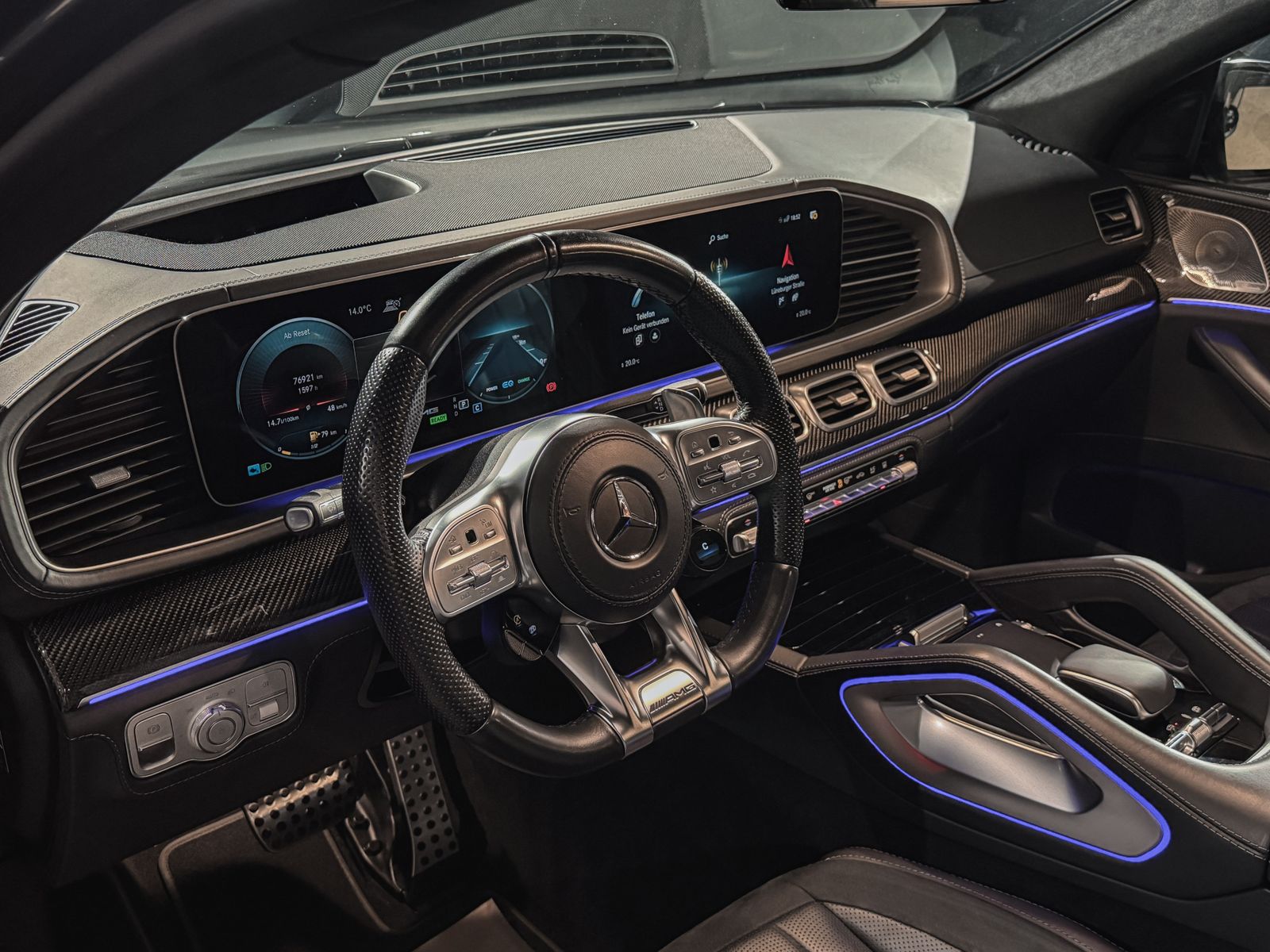 Mercedes-Benz GLE 63 AMG S 4M+ Coupe+ Pano+ Head-Up+ Carbon