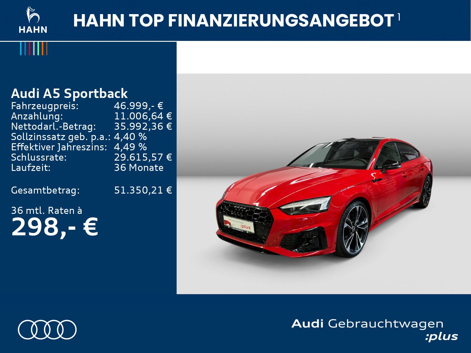 Audi A5 Sportback 40 TDI quattro S line AHK Matrix Pa