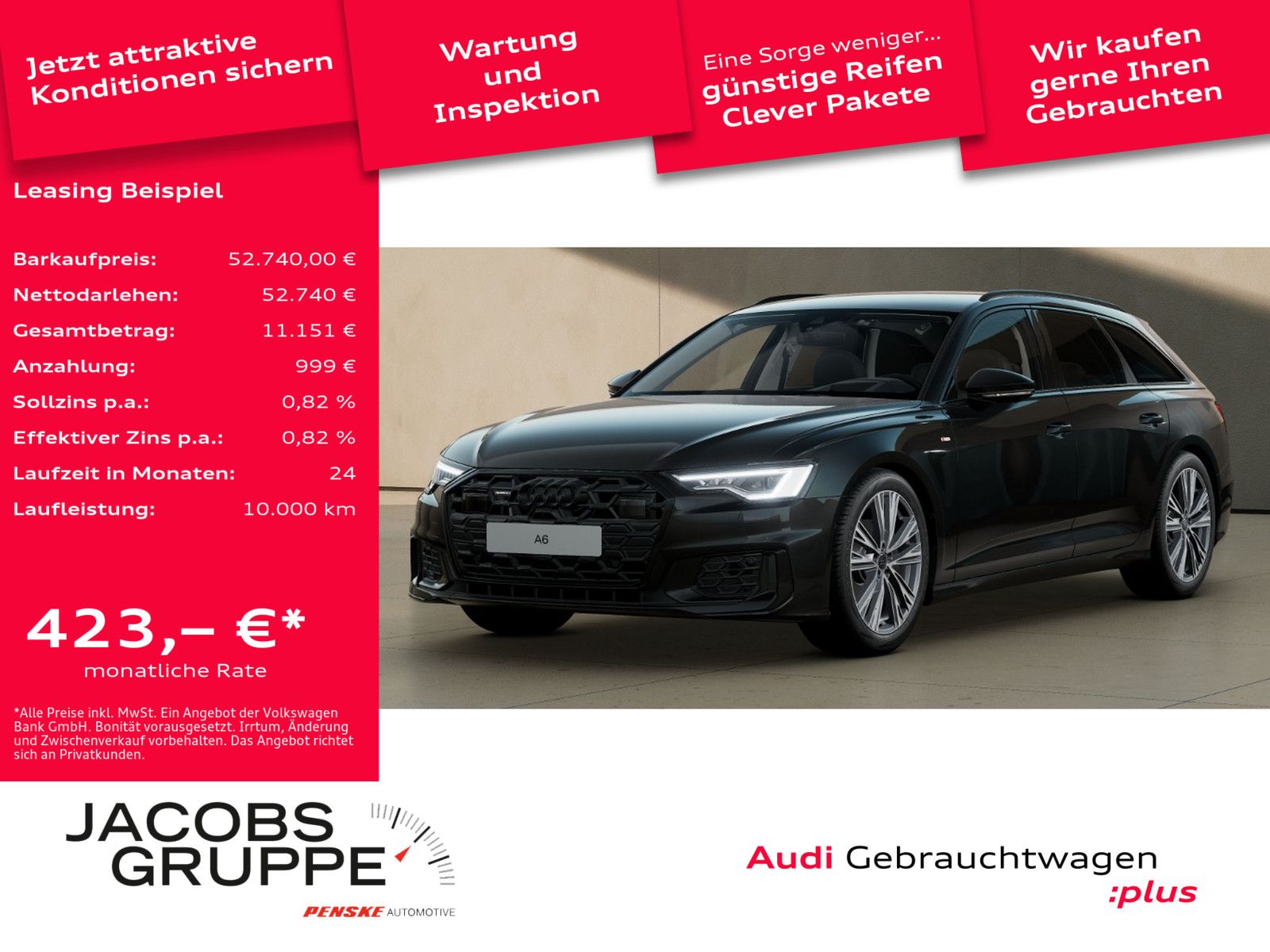 Audi A6 Avant 40 TDI quattro S line - Samsaru's Car Outlet