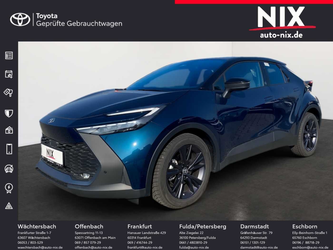 Toyota C-HR Hybrid 1.8 Hybrid Team - Samsaru's Car Outlet