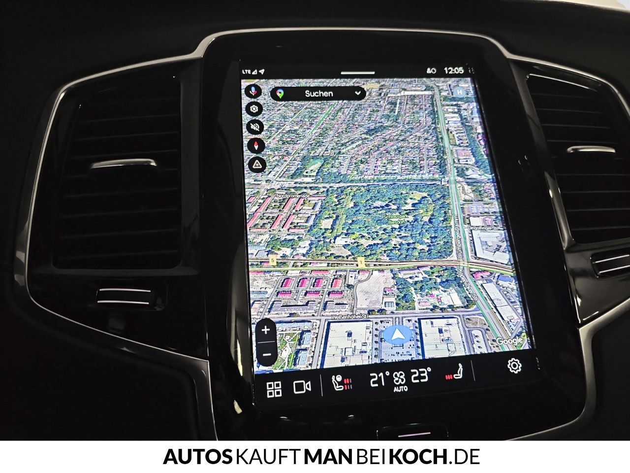 Volvo XC90 B5 AWD PlusBright STHz AHK 360 VLED MEM H&K