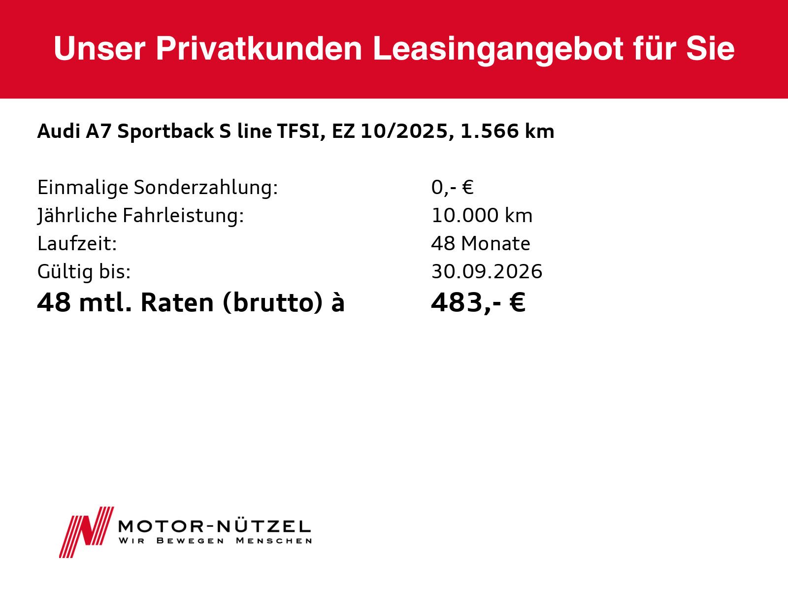 Audi A7 Sportback 45 TFSI S-LINE EXT. MATRIX+B&O+AHK