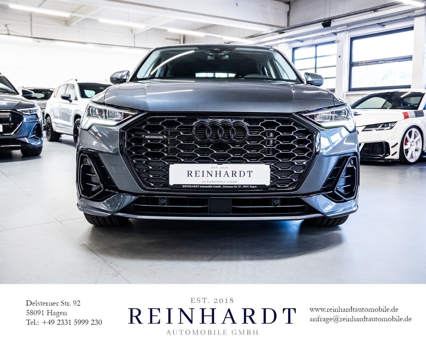Audi Q3 SPORTBACK 40TFSi Q S LINE BLACK - Samsaru's Car Outlet