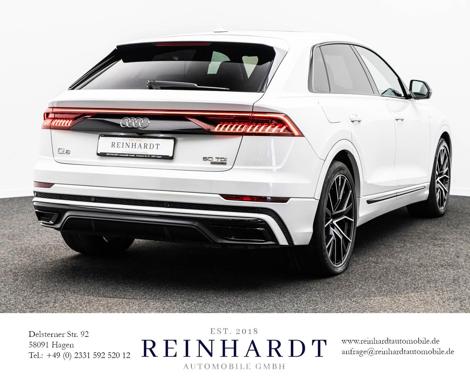 Audi Q8 50TDi Q 2x S LINE/BLACK/ACC/HuD/PANO/S-SITZE