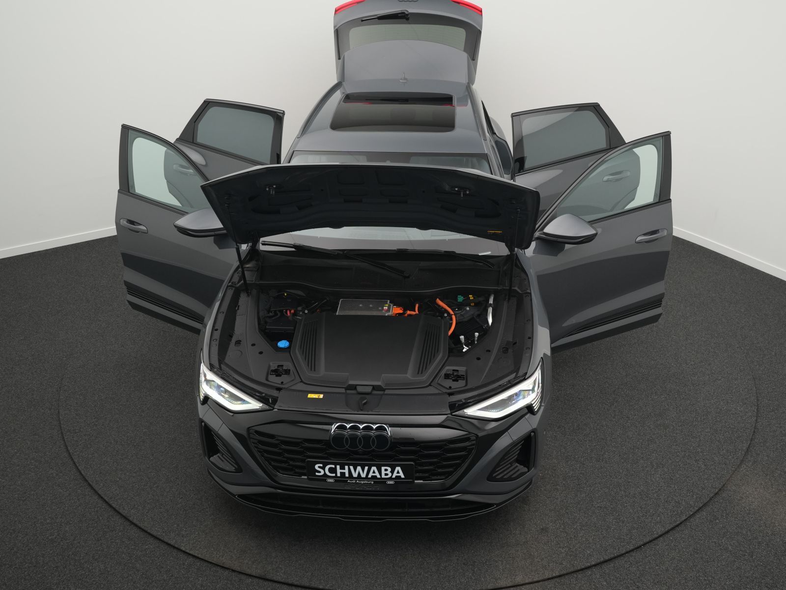 Audi Q8 e-tron 50 quattro 2x S line*Opt.schw*PANO*AHK