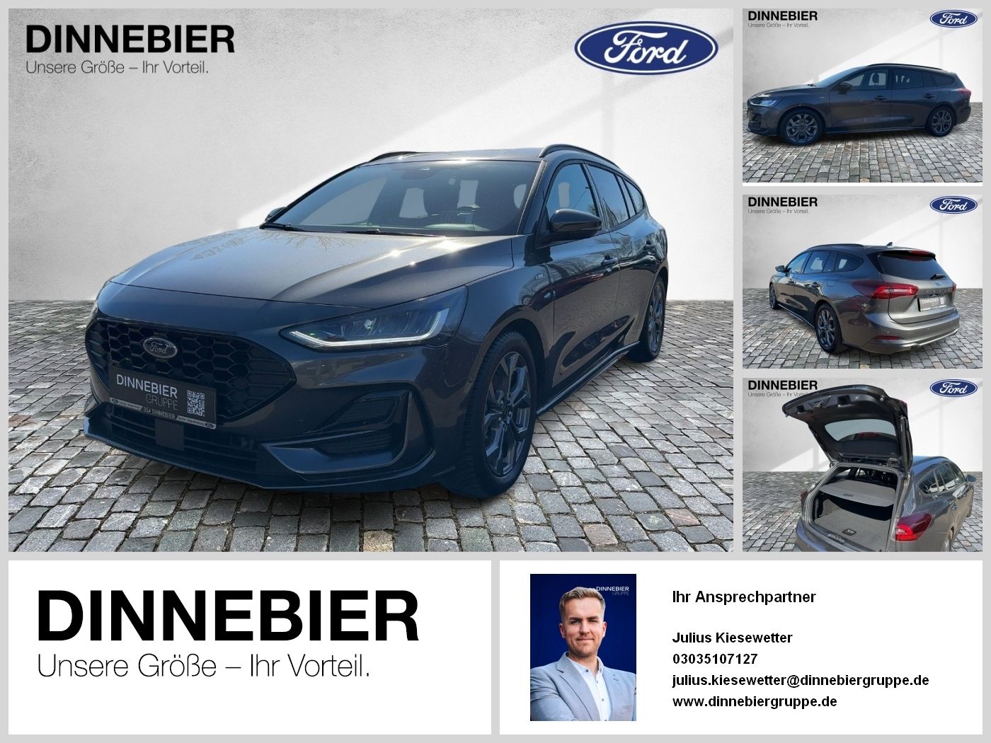Ford Focus ST-Line X LED+AHK+Kamera+Winterpaket