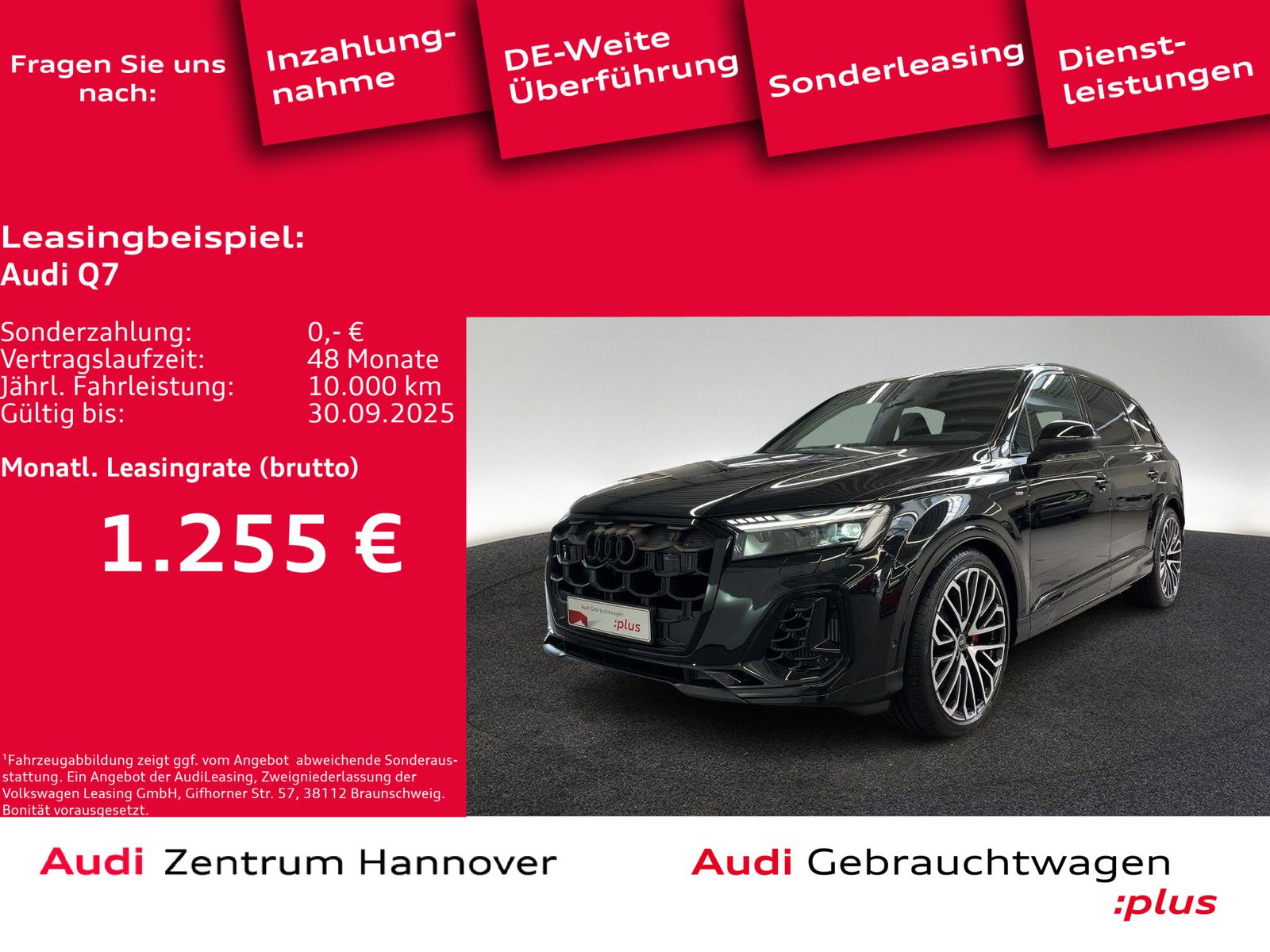 Audi Q7 SUV 60 TFSI e S line quattro