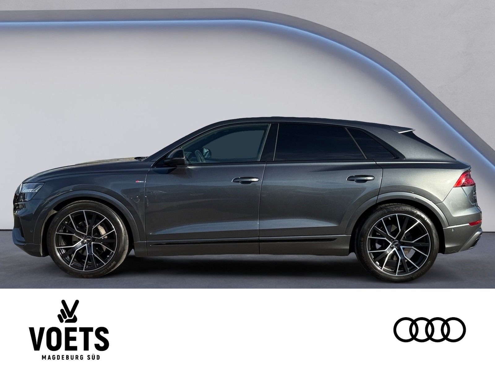 Audi Q8 S-LINE 50 TDI QUATTRO MATRIX+AHK+RAUTE+LUFTF