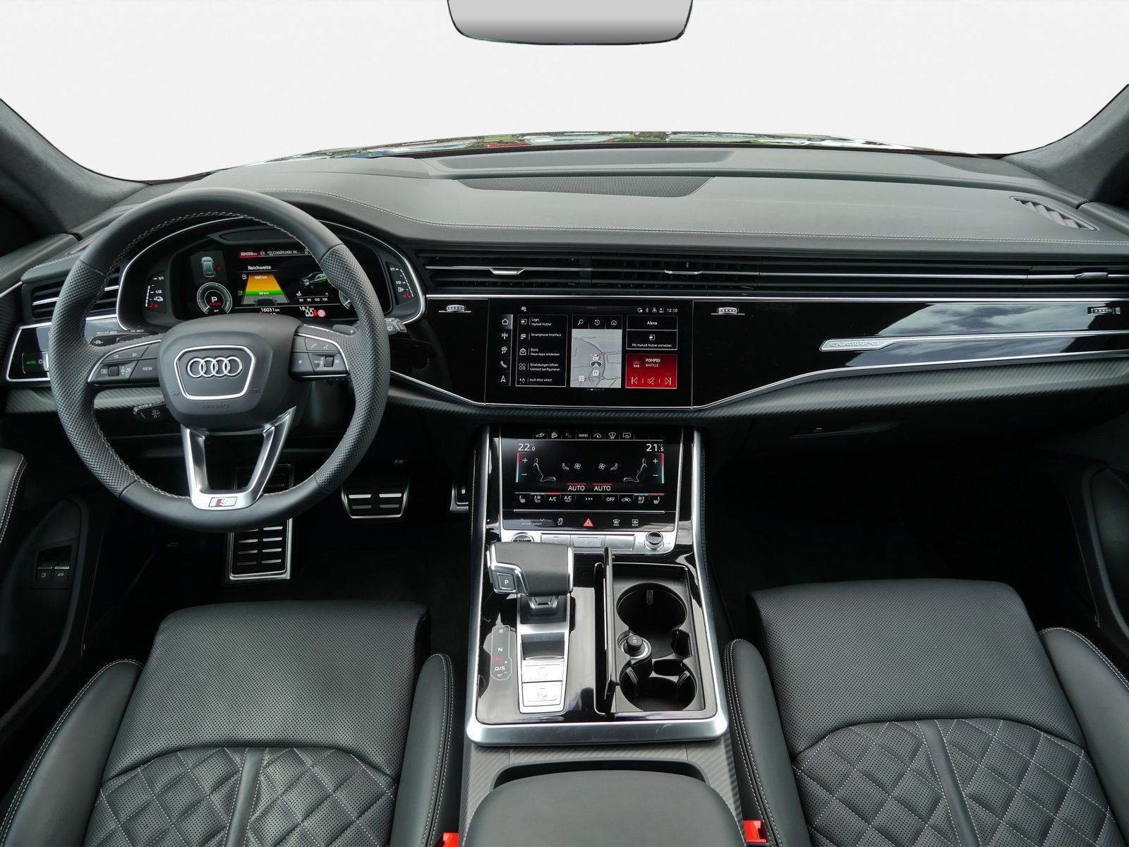 Audi Q8 SUV TFSIe qu. S line 77km/WLTP*Air*HuD*B&O*