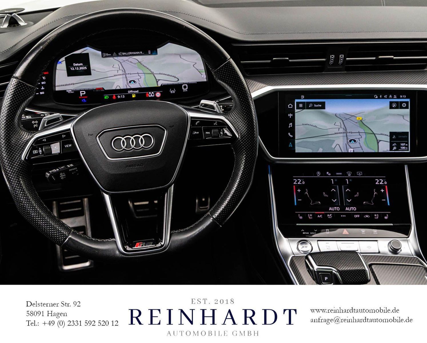 Audi RS6 AVANT ABT/HuD/PANO/305KMH/KERAMIK/B&O-ADV.