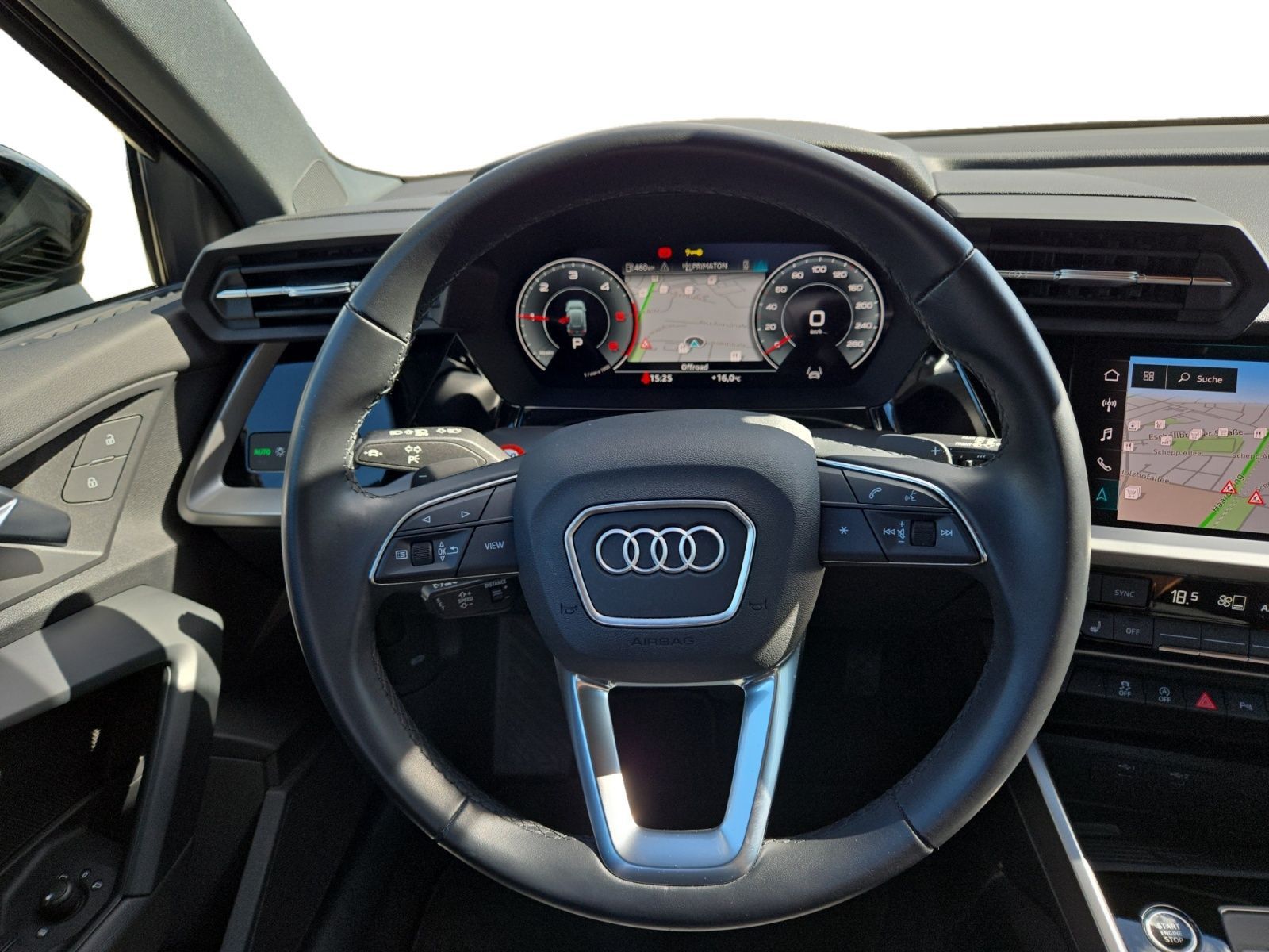 Audi A3 Sportback 30 TDI S tr., KAM/VIRTUAL/NAVI/GRA/