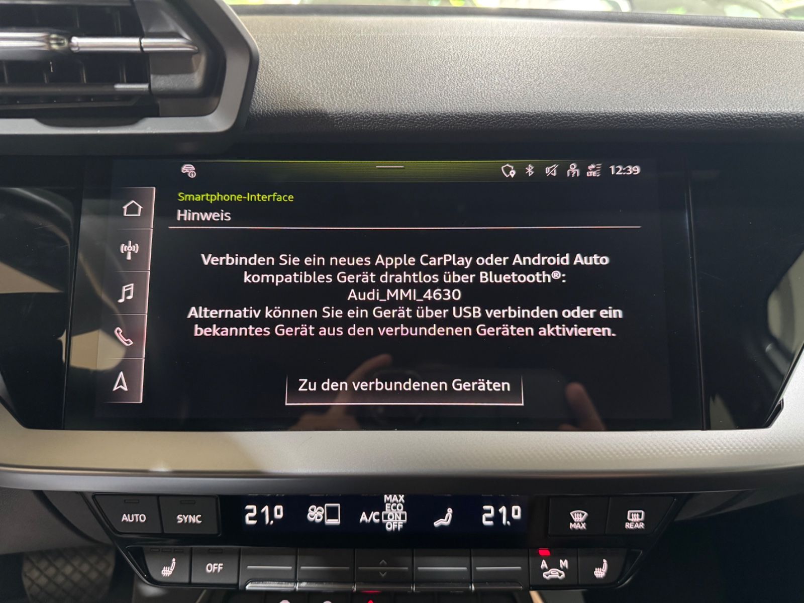 Audi A3 Sportback 35 1.5TFSI DSG advanced/CAM/ACC/SHZ