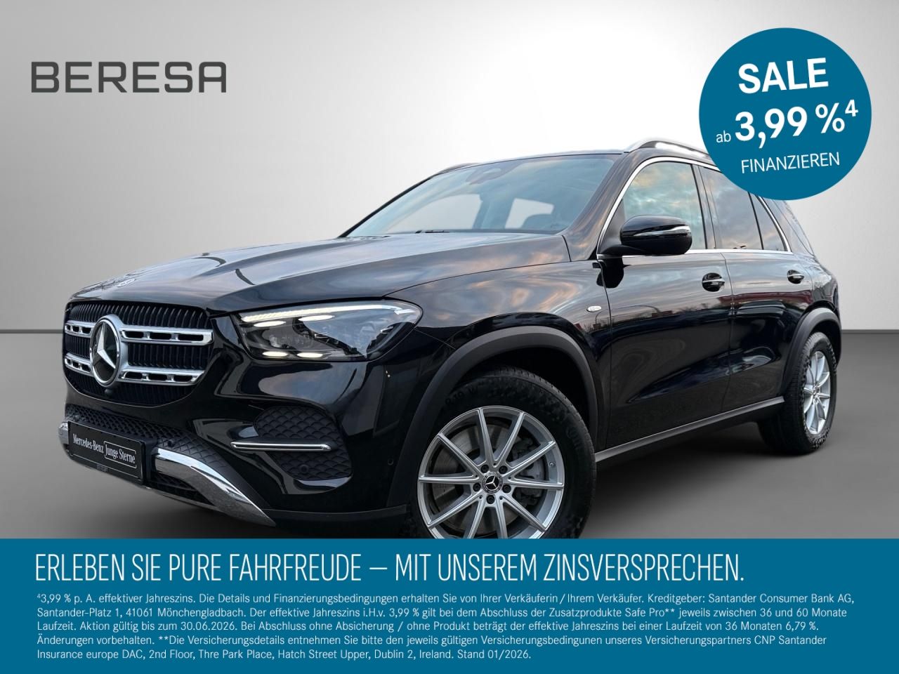 Mercedes-Benz GLE 350 de 4M Advanced Pano.-Dach AHK Metallic