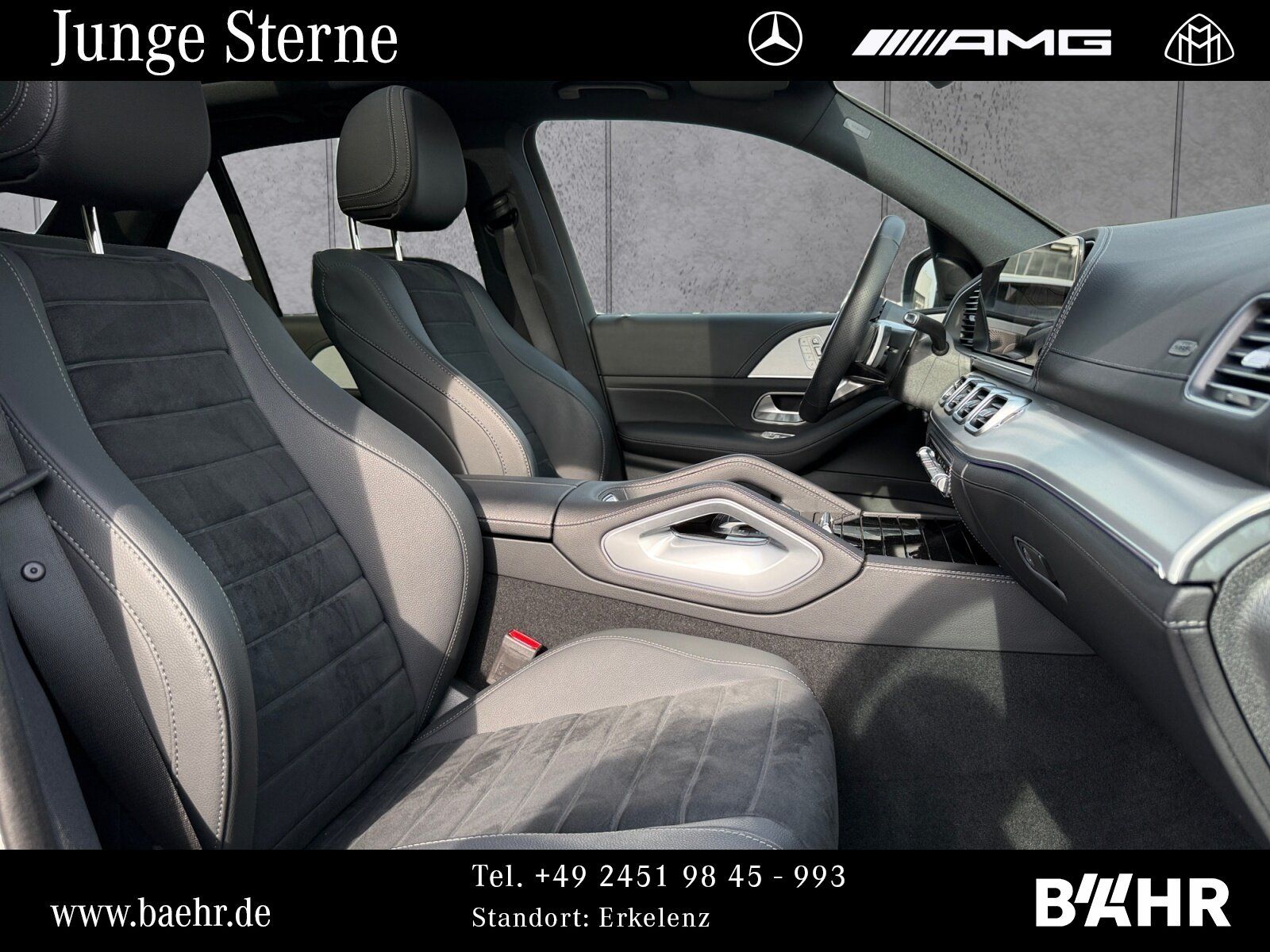 Mercedes-Benz GLE 450 d 4M AMG/alpingrau/Pano/Burmester/AHK/