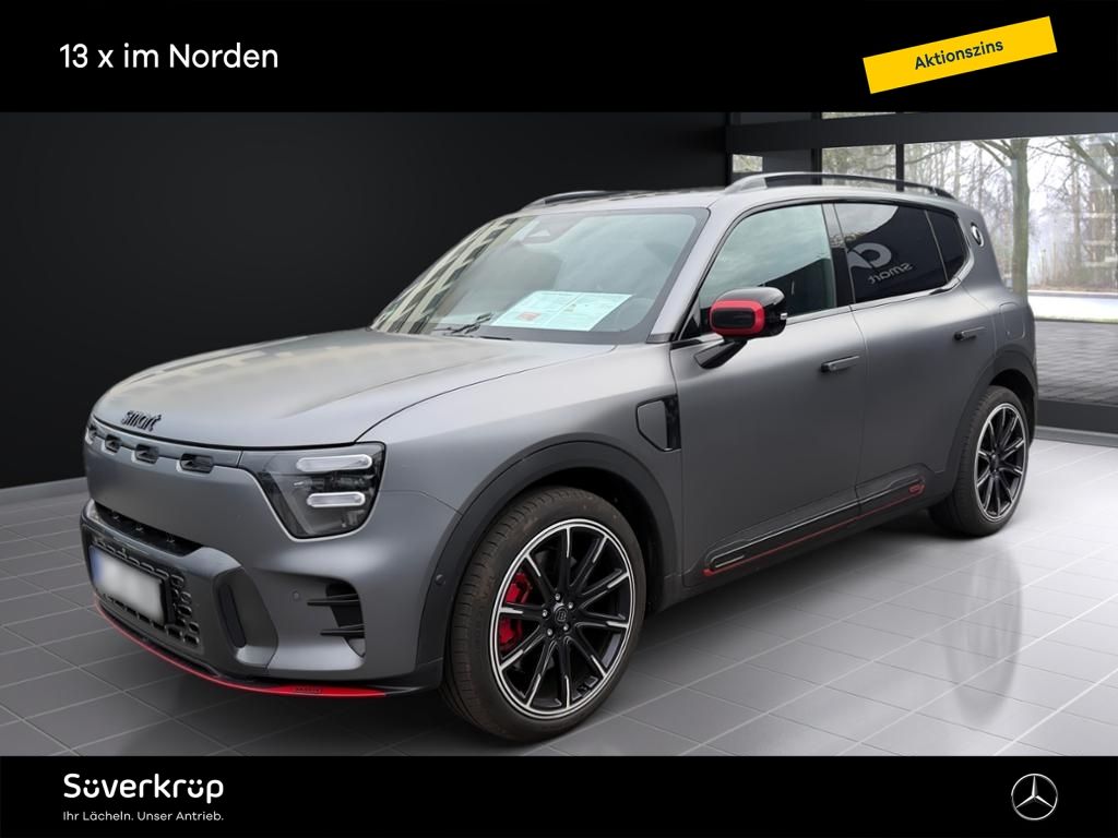 Smart #5 AWD Brabus 360 DISTR KAMERA PANO SPUR STANDH