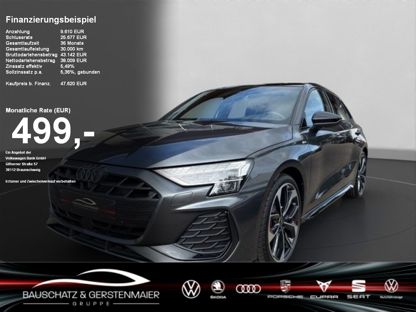 Audi A3 Sportback35 S tronic S line