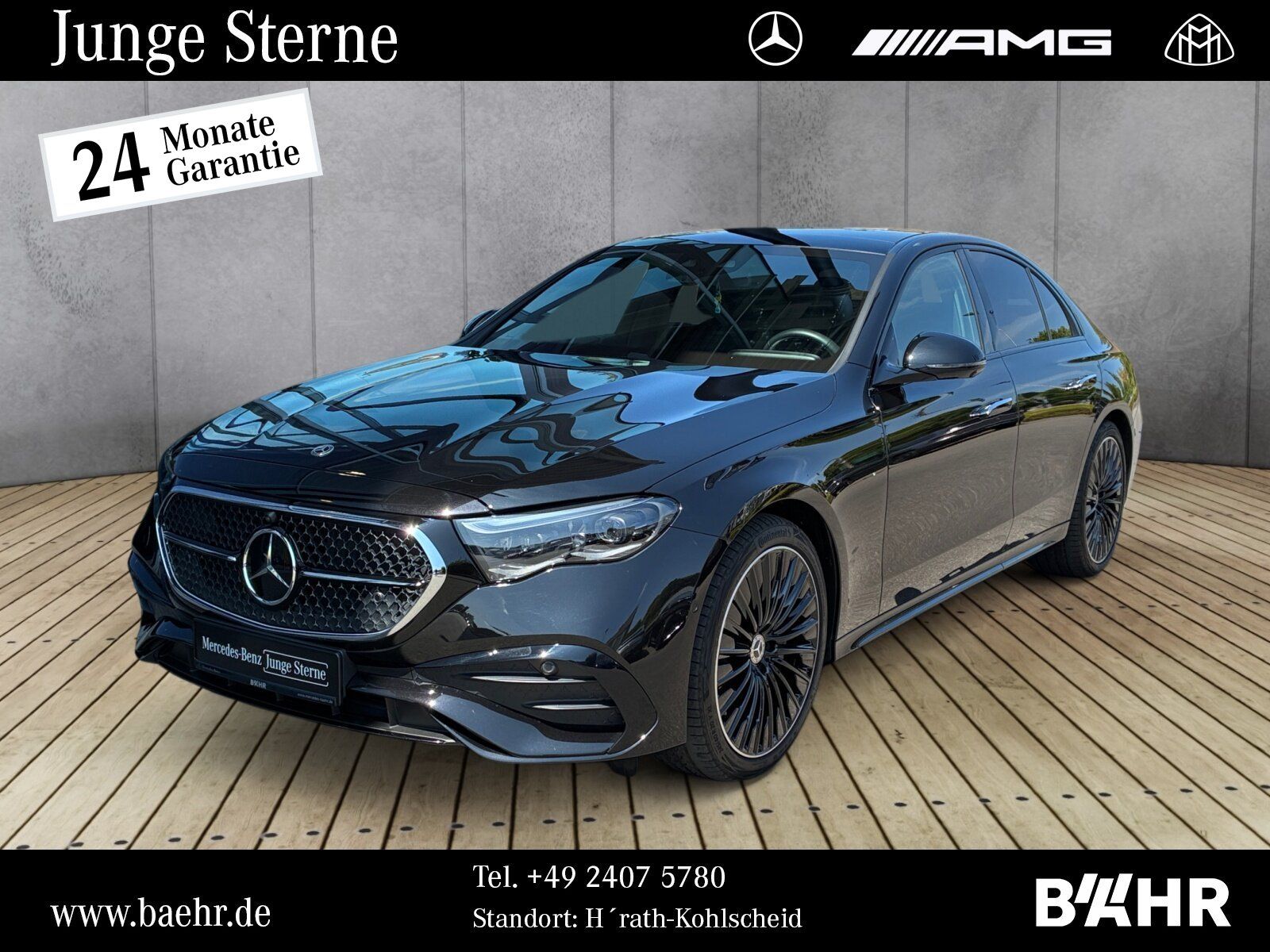 Mercedes-Benz E 220 d 4M AMG+Night/Distronic/Pano/360°/LMR-20"
