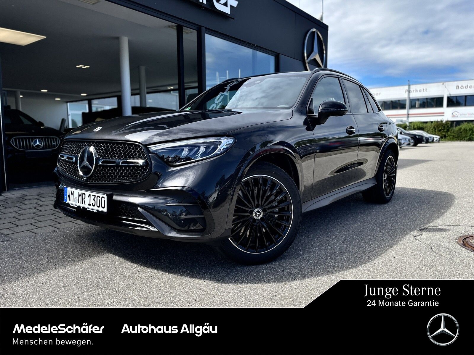 Mercedes-Benz GLC 300 d 4M AMG Night Distr AHK Burm Pano Memo