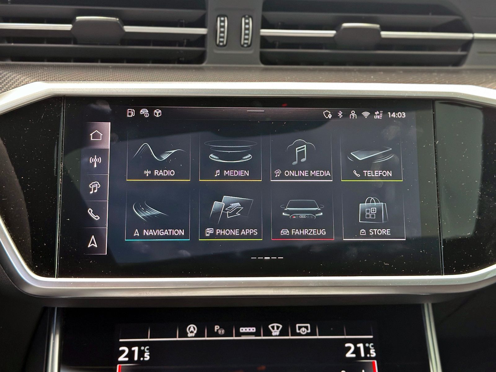 Audi RS6 Avant BLACK PANO HUD LASER NACHTS 280km/h
