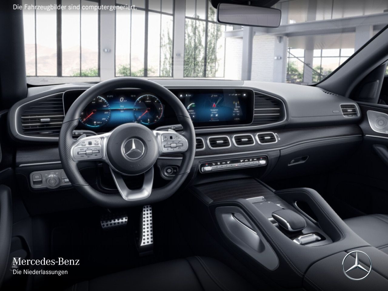 Mercedes-Benz GLE400d4M AMG Dist/Pano/Burme/Airm/Trittb/7.Sitz