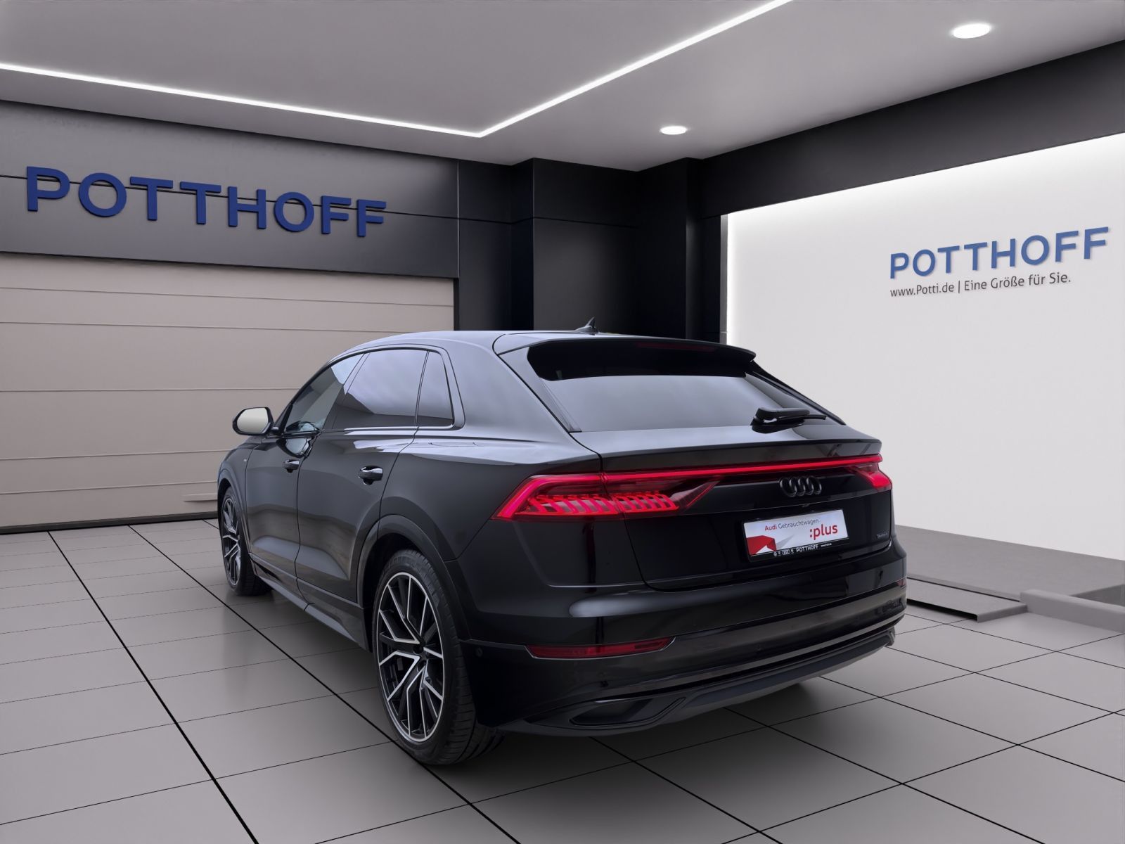 Audi Q8 50 TDI Q S LINE STDHZG PANO AHK HD-MATRIX LM2