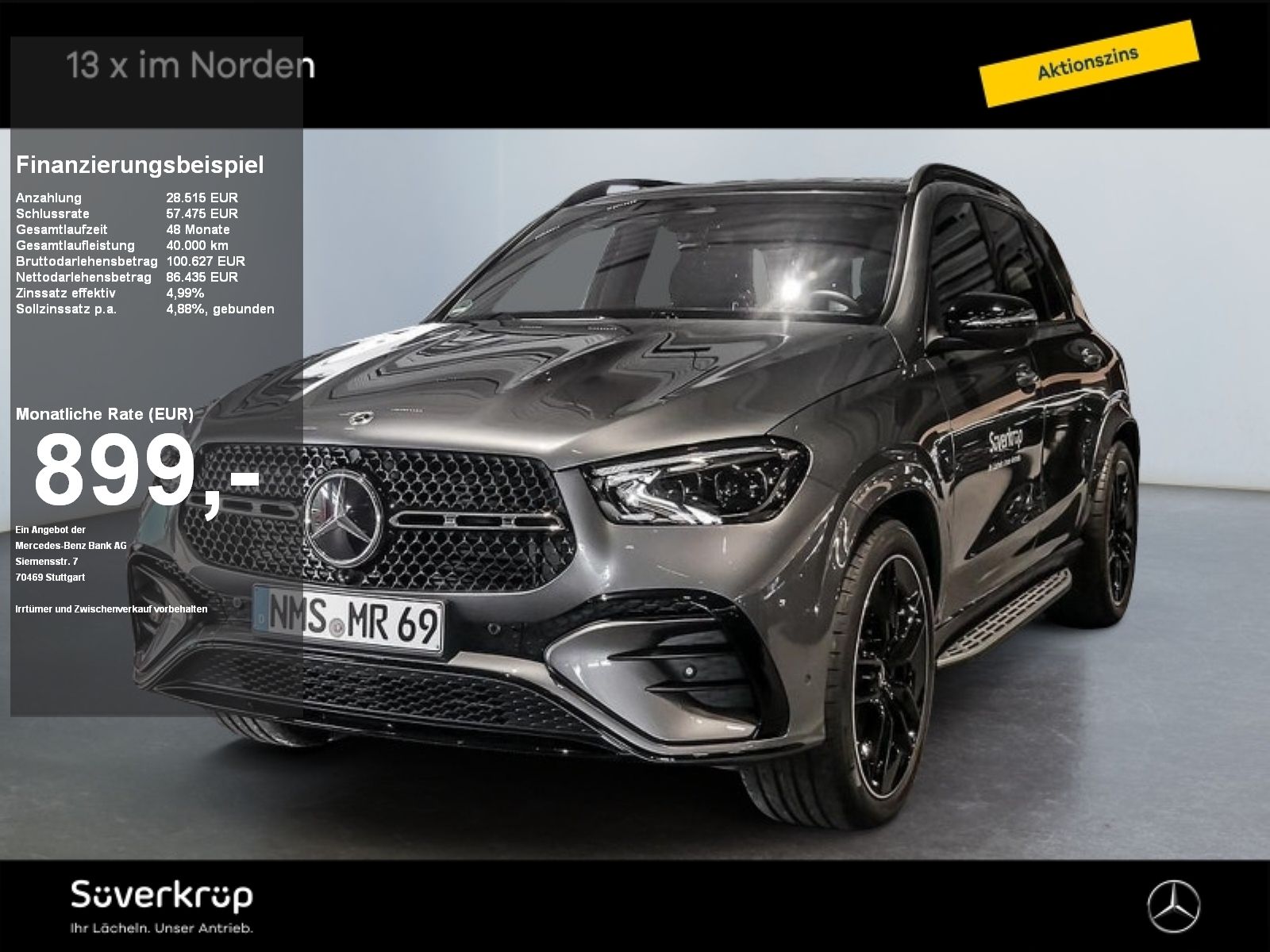 Mercedes-Benz GLE 450 d 4M BURM AMG NIGHT SPUR DISTR AIRMATIC