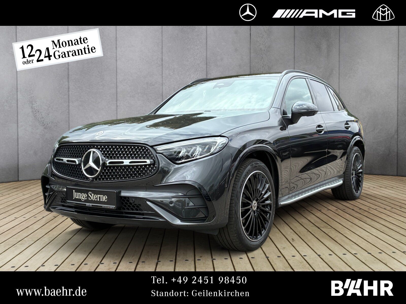 Mercedes-Benz GLC 300 d 4M AMG+Night/Pano/AHK/Burmester3D/360°