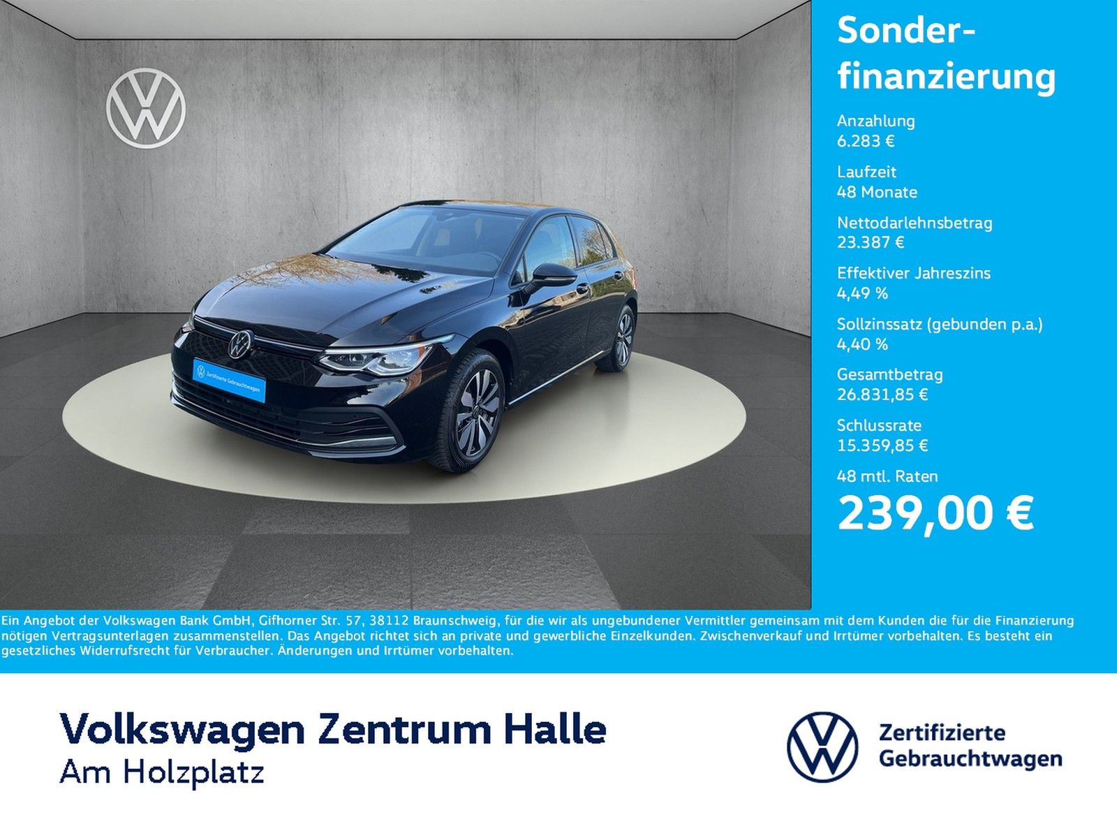 Volkswagen Golf VIII 1.5 eTSI Move - Samsaru's Car Outlet