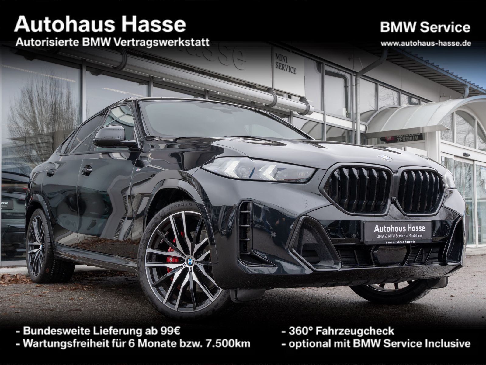 BMW X6 xDrive30d M-Sport Pro 22Z 360° AktLENK LUFTFE