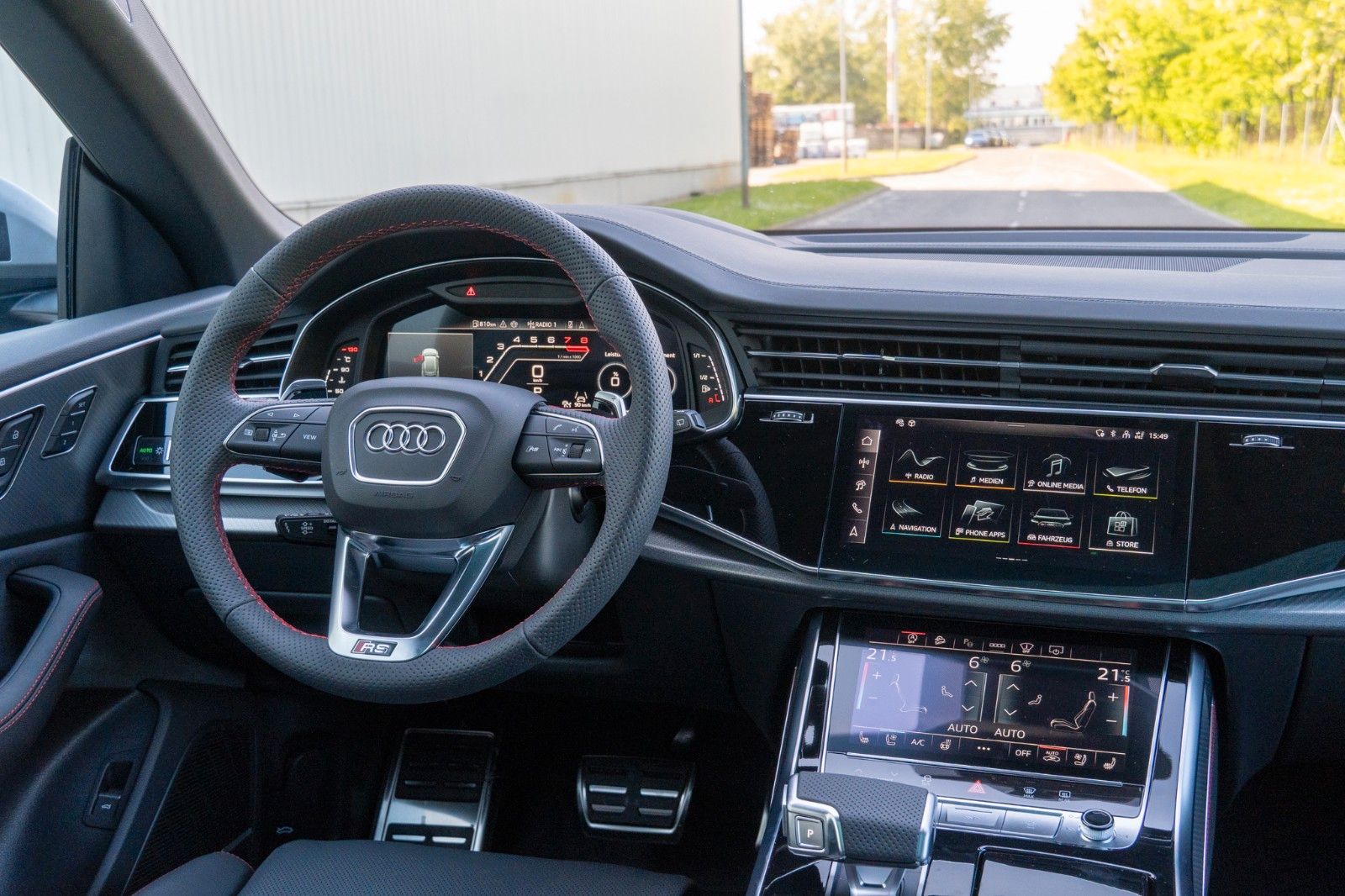 Audi RS Q8 PERR.MATRIX.KERAMIK.360.B&O.PANO.LUFTF.AHK