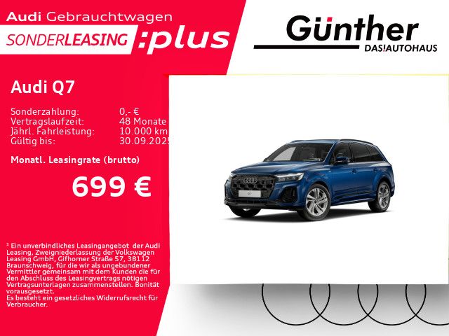 Audi Q7 50 TDI S LINE+WINTERRÄDER+7 SITZER+LUFTFEDERU