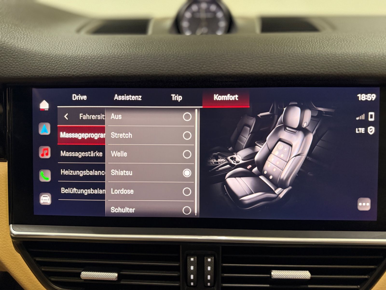 Porsche Cayenne E-Hybrid Platinum Burmester 360° Massage