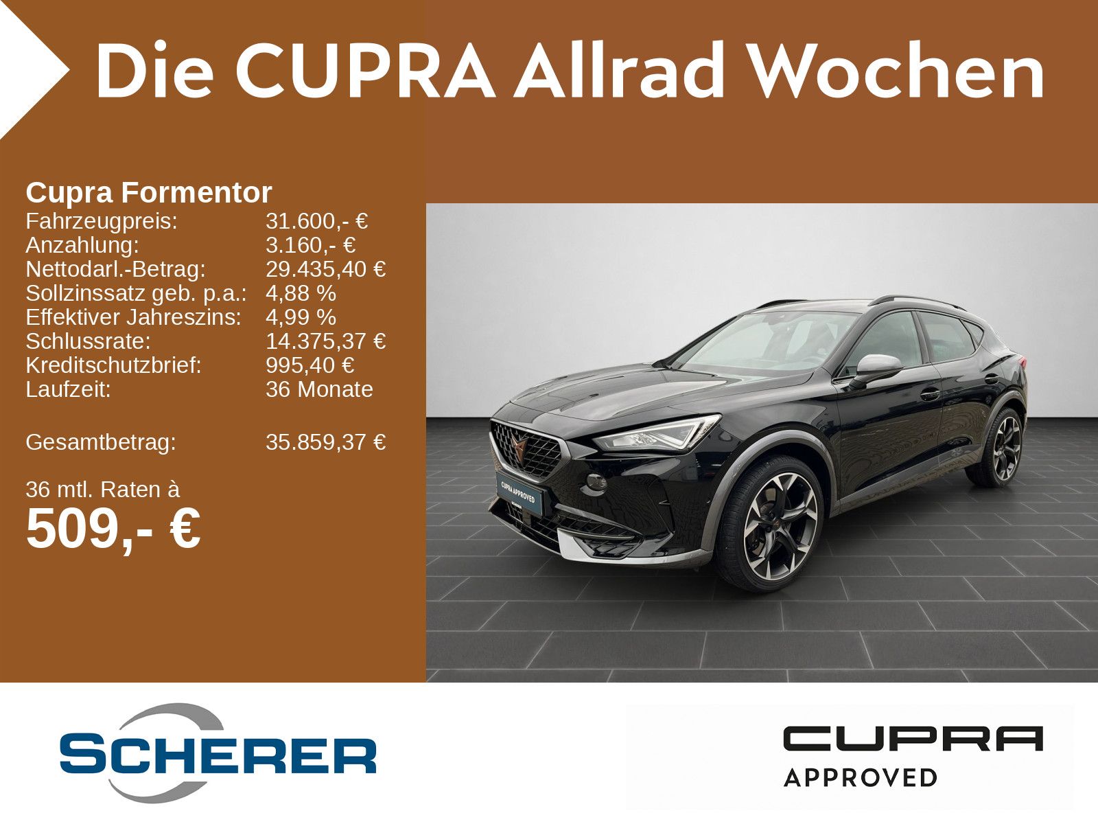Cupra Formentor 2,0 TSI VZ DSG NAVI/AHK/LED/Front Asis