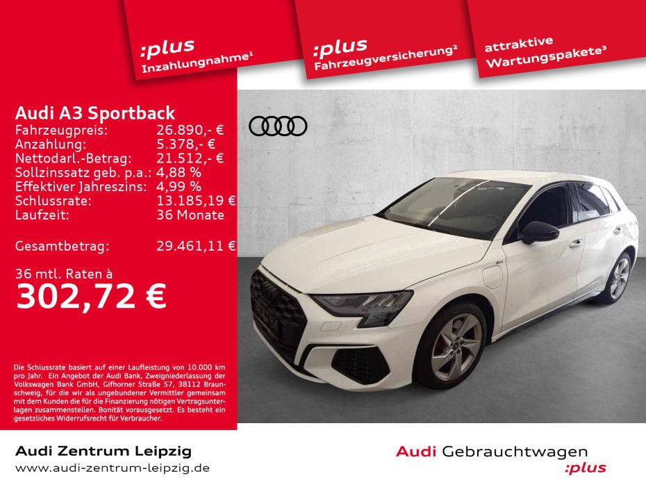Audi A3 Sportback 45 TFSIe *S-line*Sitzhzg.*Connect*