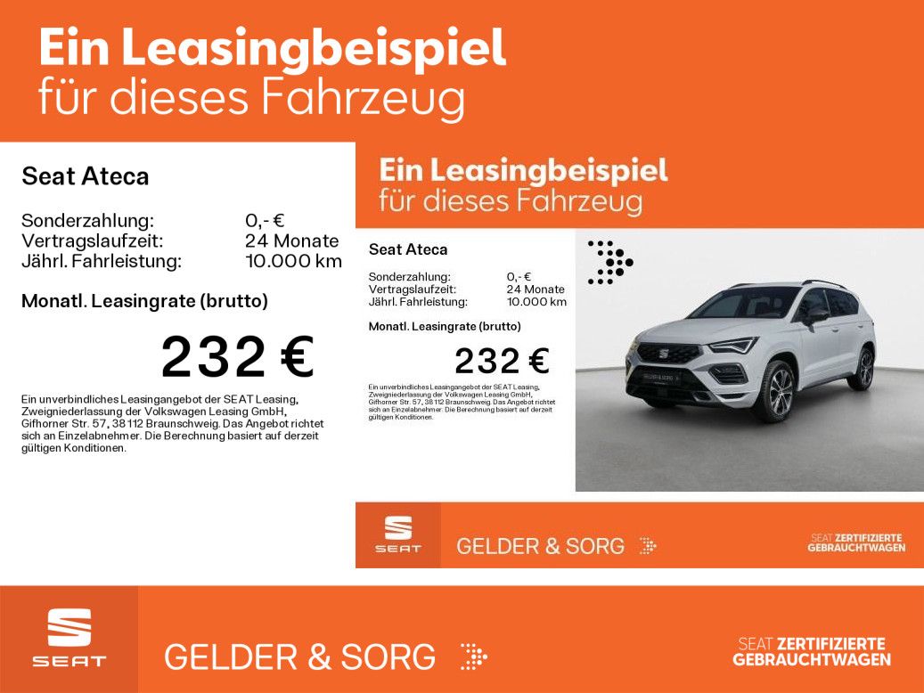 Seat Ateca FR 2.0 TDI RFK*AHK*LED*ACC