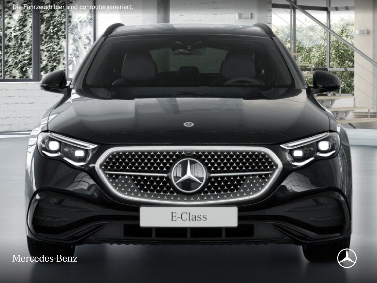 Mercedes-Benz E 220 d T 4M AMG Sportpaket Night AMG 20" Leder