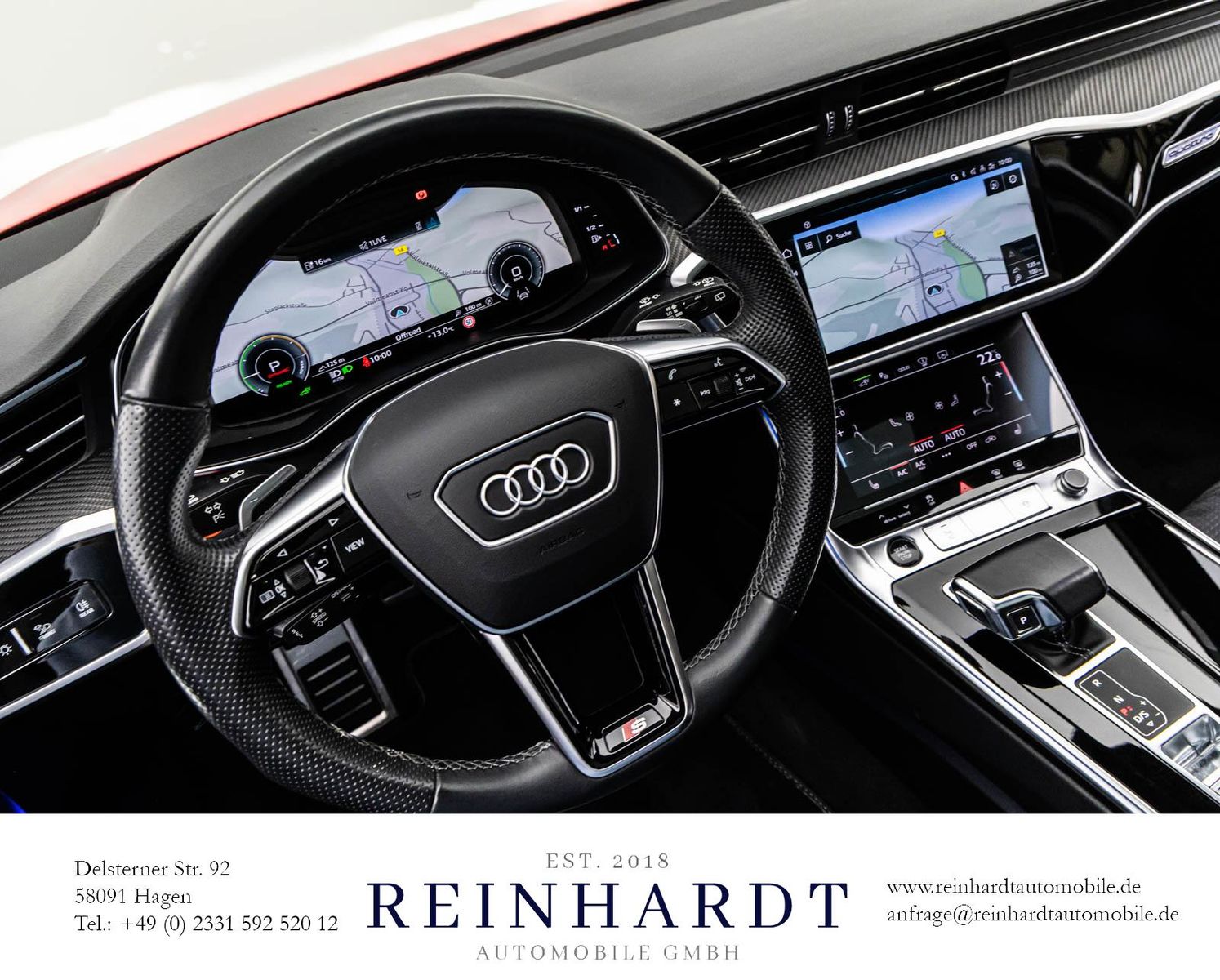 Audi A6 AVANT 55TFSie 2x S LINE BLCK ACC/HuD/PANO/B&O