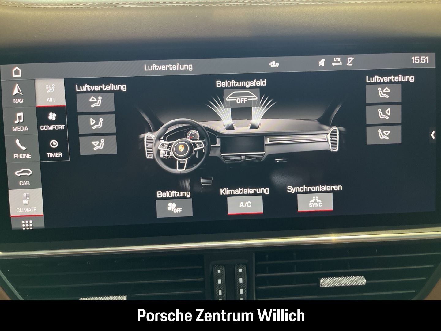 Porsche Cayenne E-Hybrid Clubleder Luftfederung 21-Zoll