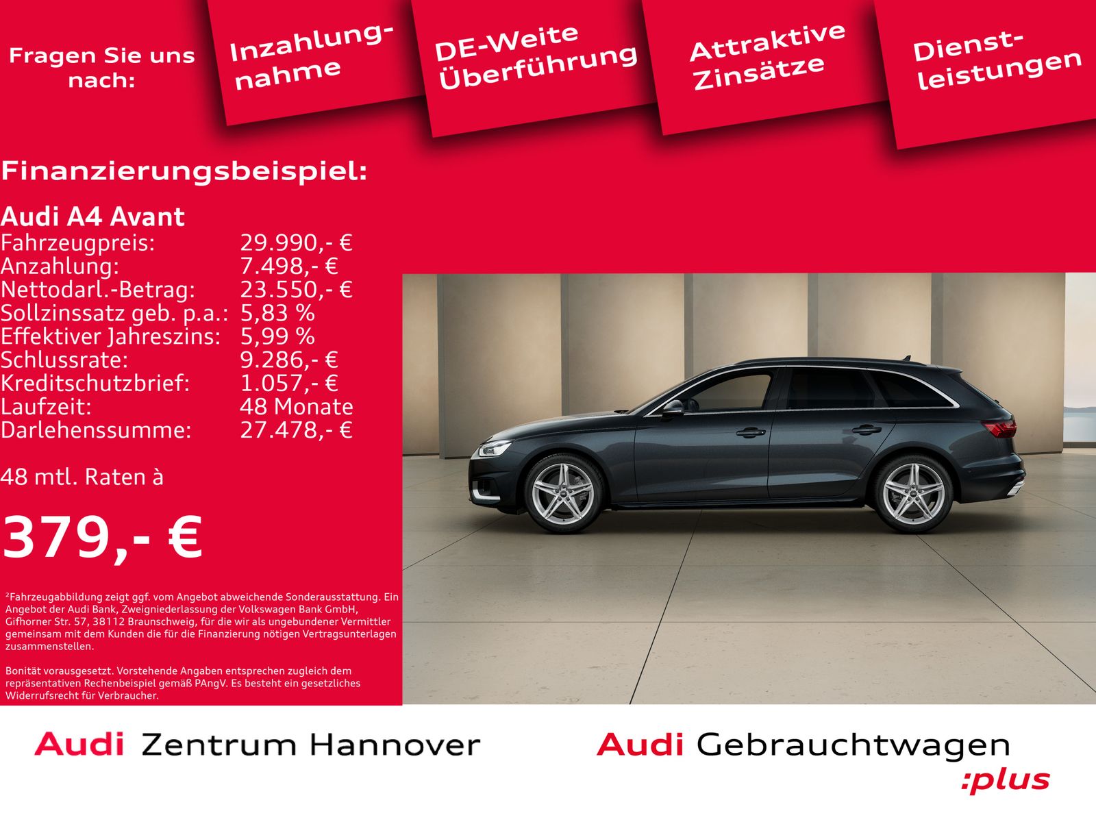 Audi A4 Avant 35 TFSI Advanced - Samsaru's Car Outlet