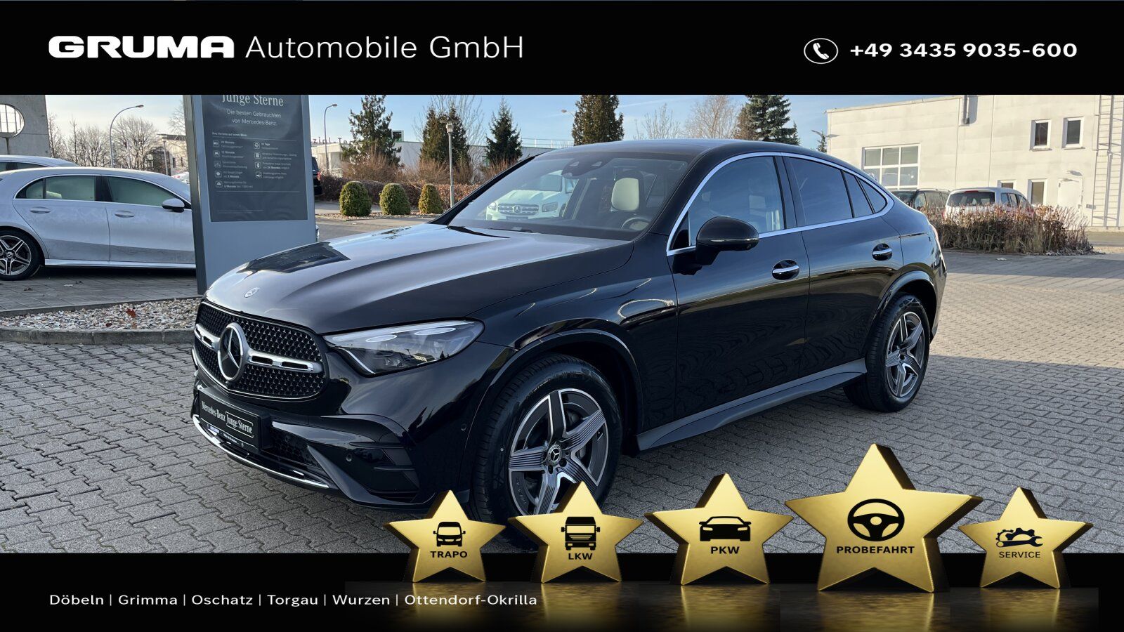 Mercedes-Benz GLC 450 d 4M Coupé AMG+Prem-Plus+Technik+AHK+HUD