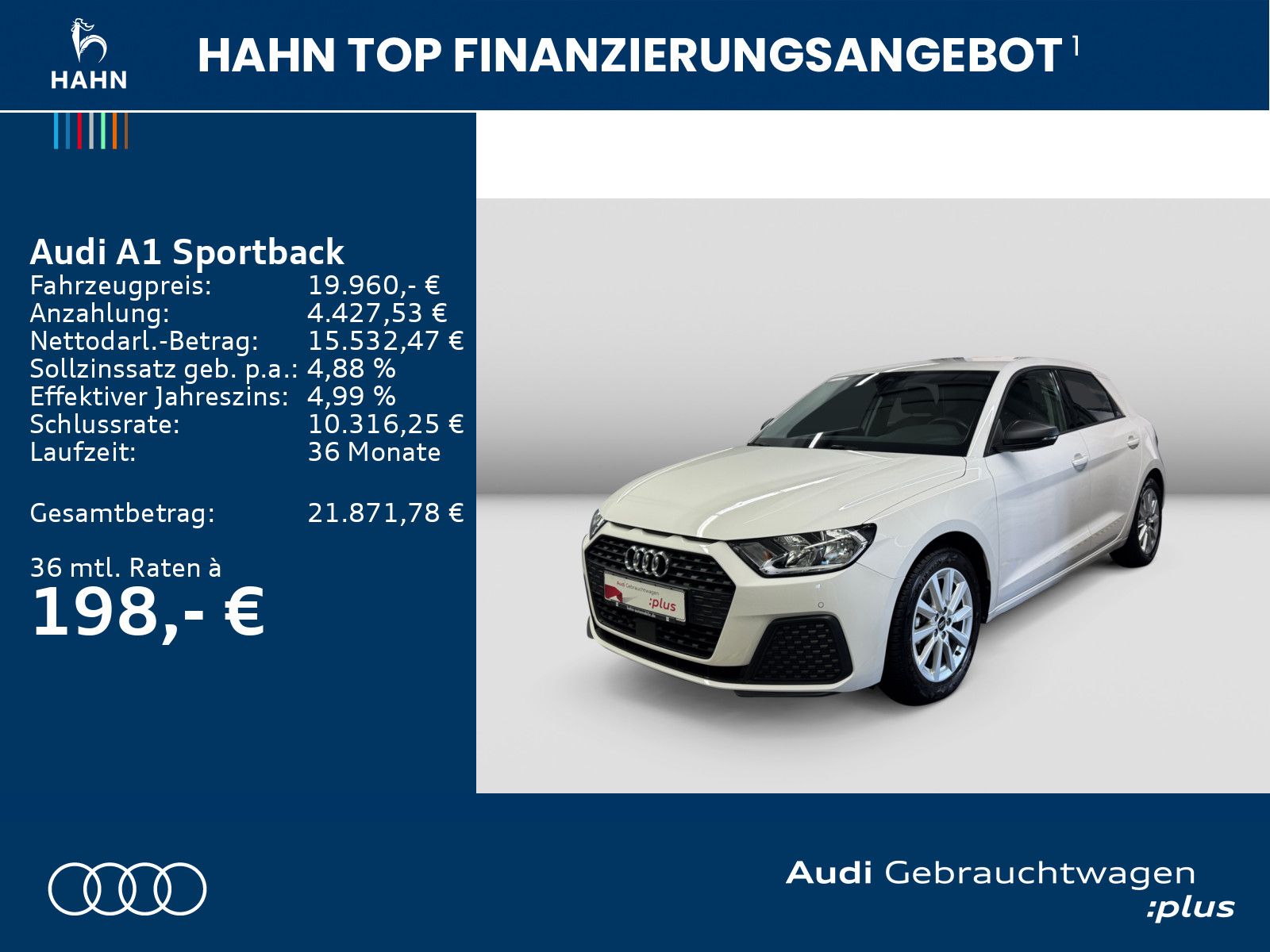 Audi A1 Sportback 25 TFSI Virtual Carplay Sitzh Navi-