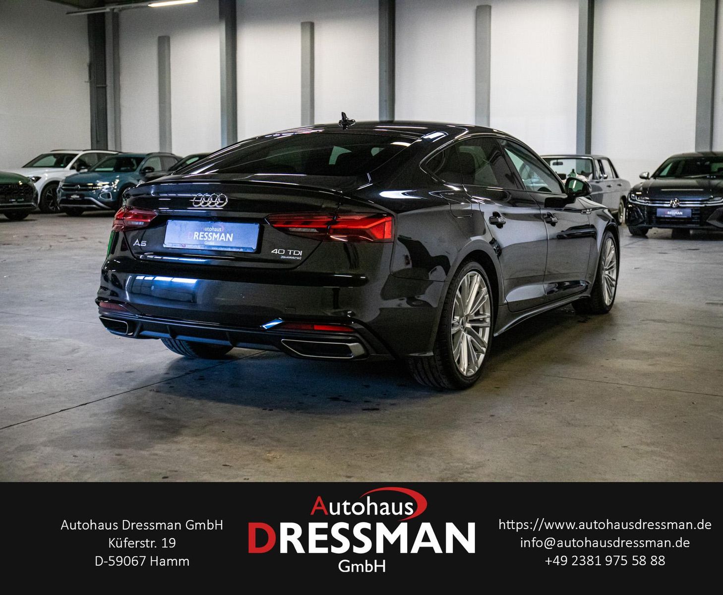 Audi A5 Sportback 40TDI Q. S-LINE MATRIX KAMERA LEDER