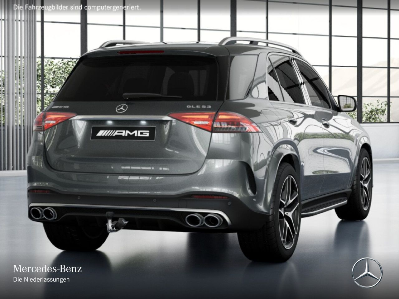 Mercedes-Benz GLE 53 4M PANO+360+AHK+MULTIBEAM+21"+SPUR+TOTW