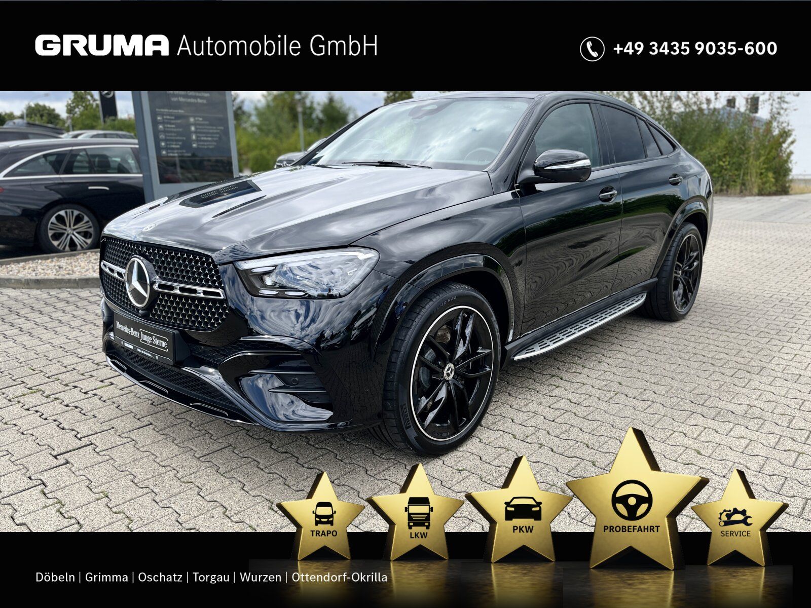 Mercedes-Benz GLE 450 d 4M Coupé AMG+Night+Memory+Pano+Distron