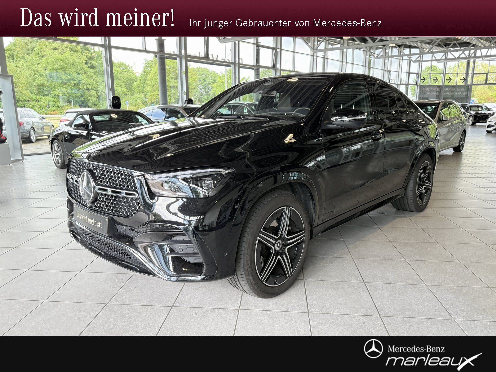 Mercedes-Benz GLE 450d 4Matic Coupe+AMG+PANO+BURMESTER+PREMIUM