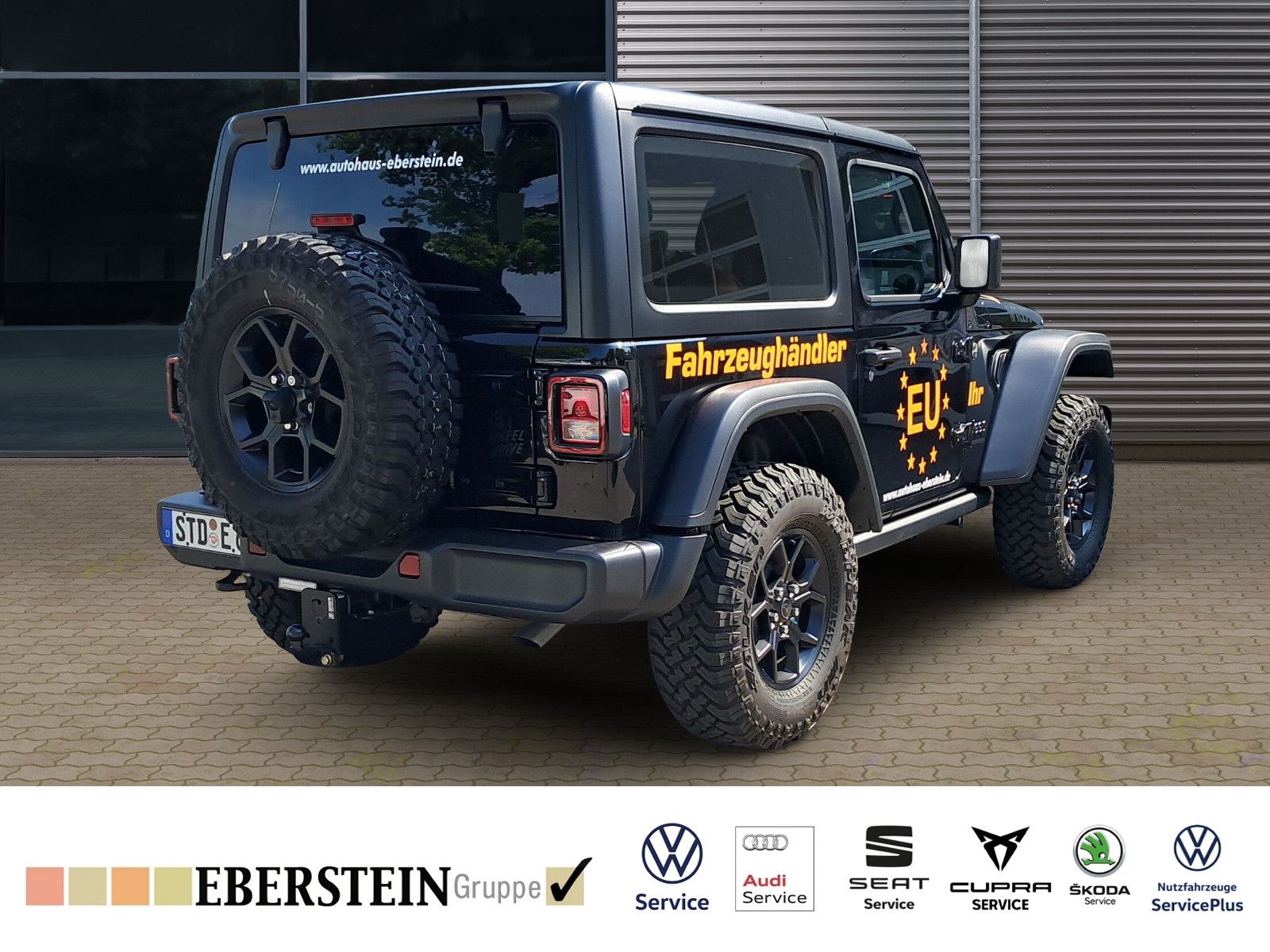 Jeep Wrangler Willy's 3,6 V6 AHK Hardtop Android Auto