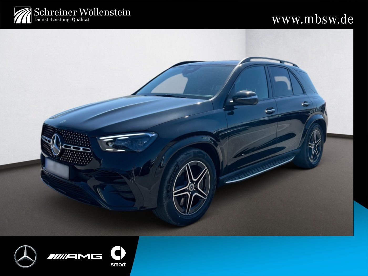 Mercedes-Benz GLE 350 de 4M AMG*Night*AHK*Mbeam*Burmester*360