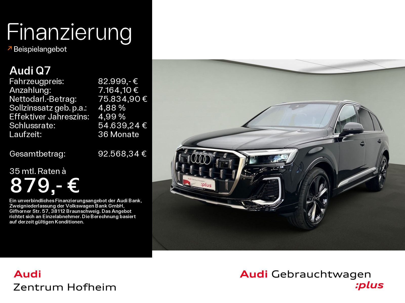 Audi Q7 50 TDI qu S line tip*EUPE 110.360*Air*B&O*HUD