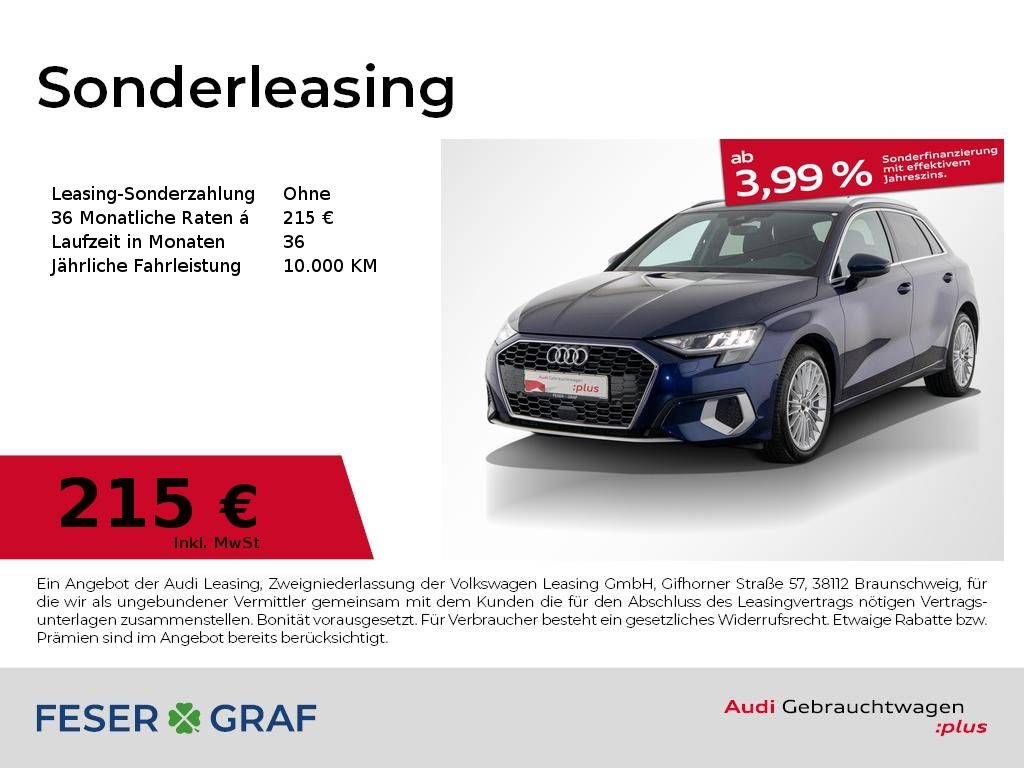 Audi A3 Sportback Advanced 35 TFSI S tronic - Samsaru's Car Outlet